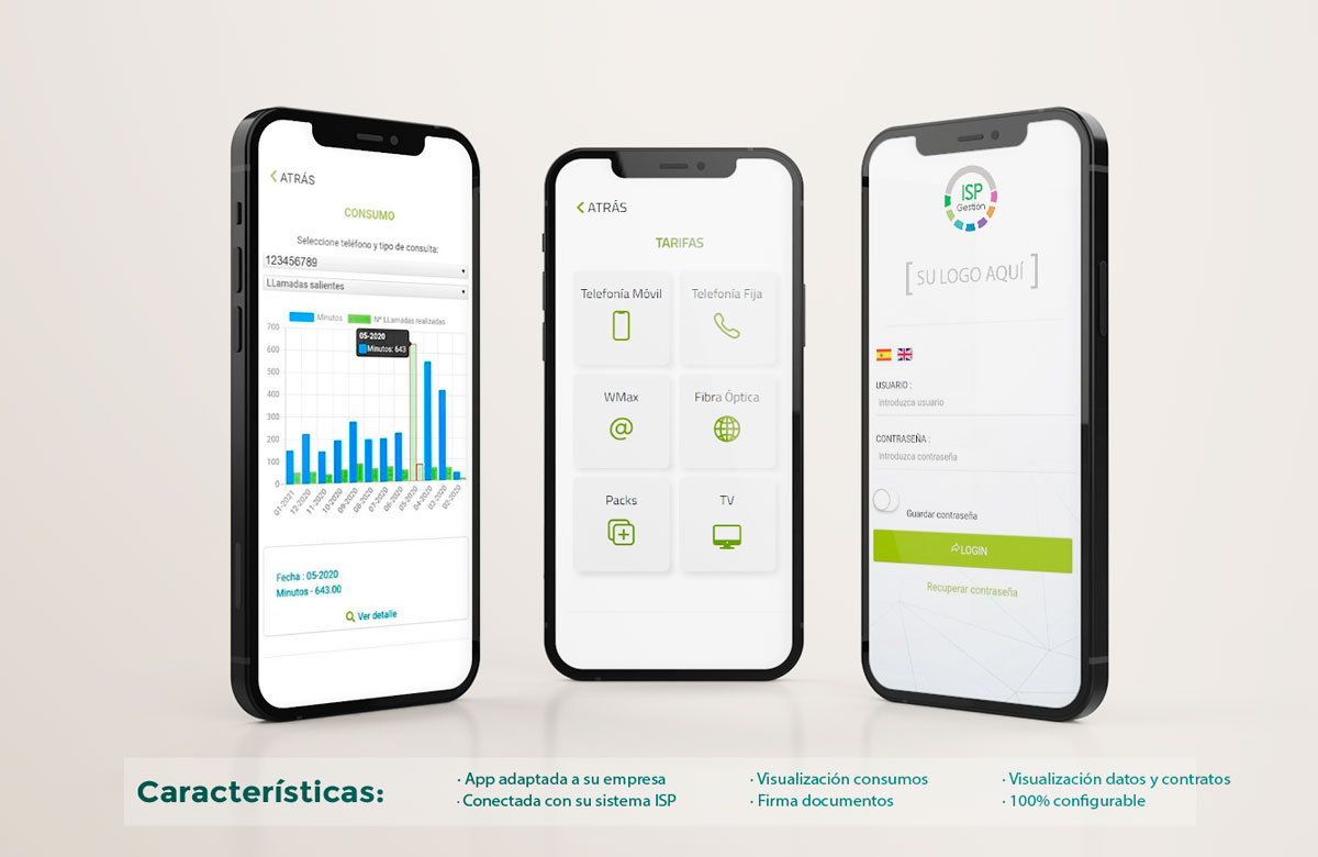 App clientes ispgestion